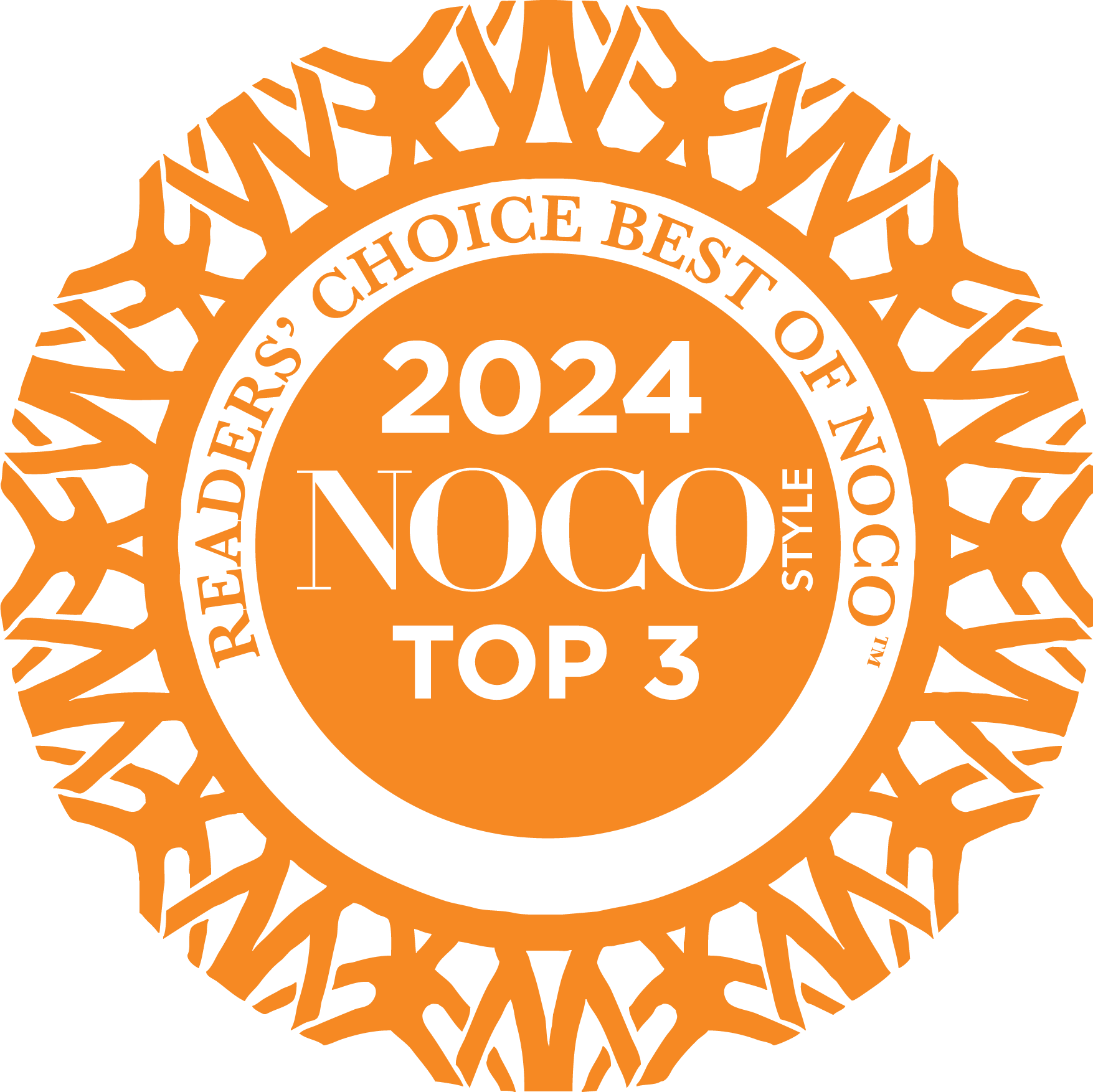 Readers' Choice Best of NOCO Top 3 2024