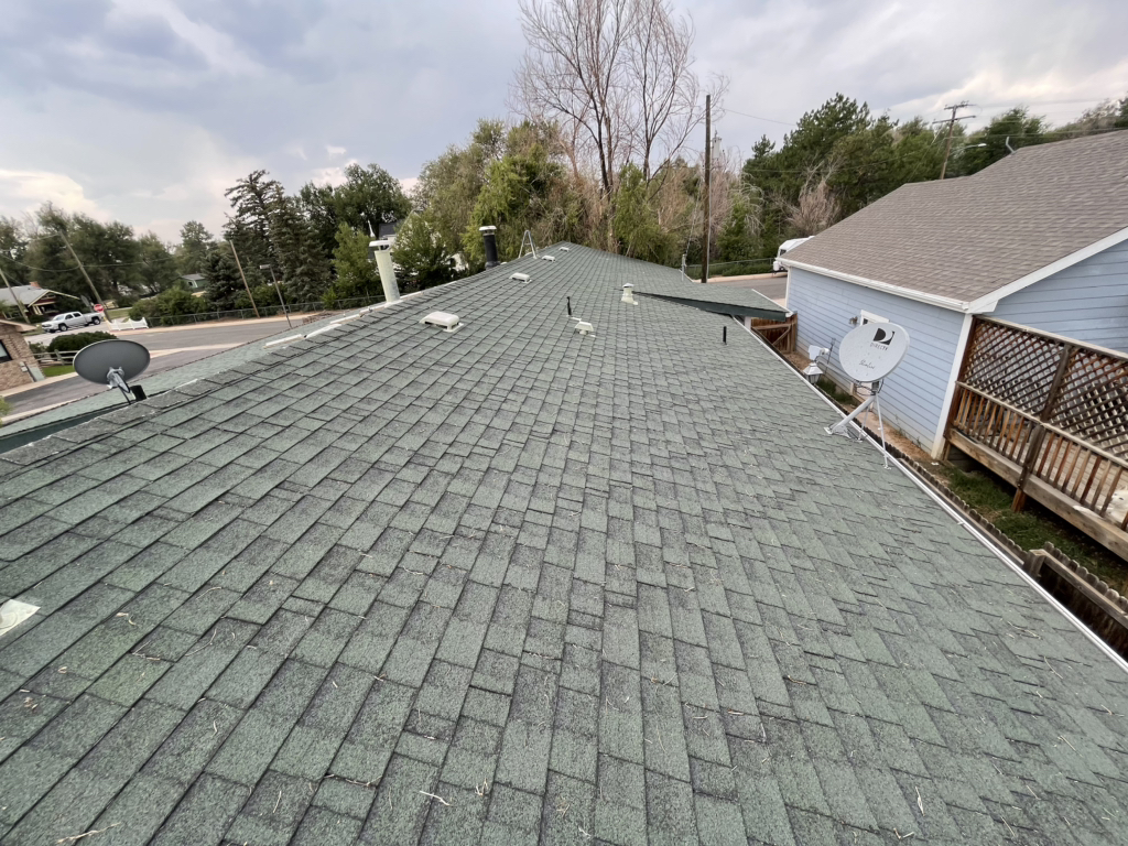Roof before NOCO Roofing replacement